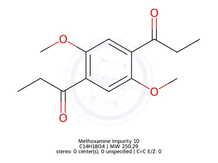Chemical structure of Methoxamine Impurity 10