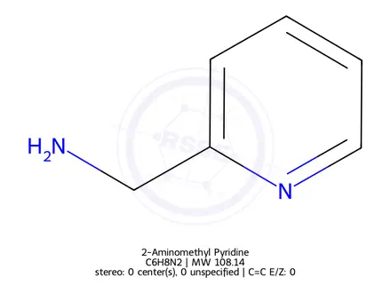 Chemical structure of 2-Aminomethyl Pyridine