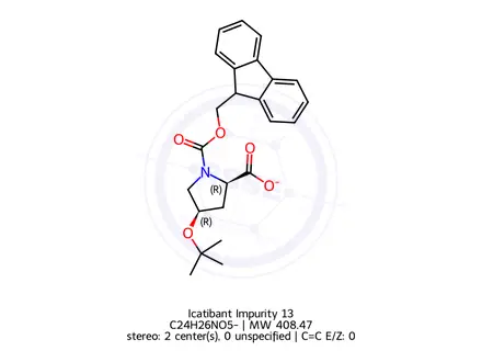 Chemical structure of Icatibant Impurity 13