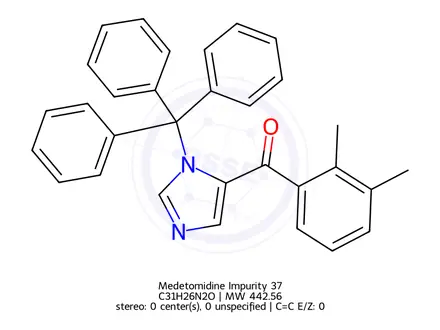 Chemical structure of Medetomidine Impurity 37