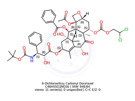 Chemical structure of Docetaxel Impurity 14