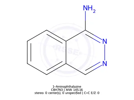 Chemical structure of 1-Aminophthalazine