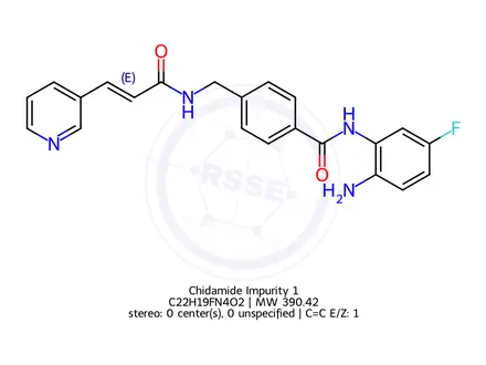 Chemical structure of Chidamide Impurity 1