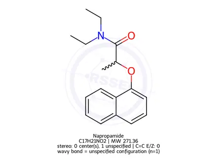 Chemical structure of Napropamide