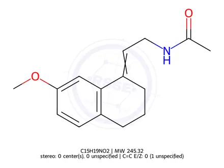 Chemical structure of Agomelatine impurity 4