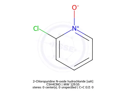 Chemical structure of 2-Chloropyridine N-oxide hydrochloride