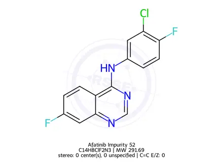Chemical structure of Afatinib Impurity 52