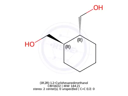 Chemical structure of (1R,2R)-1,2-Cyclohexanedimethanol