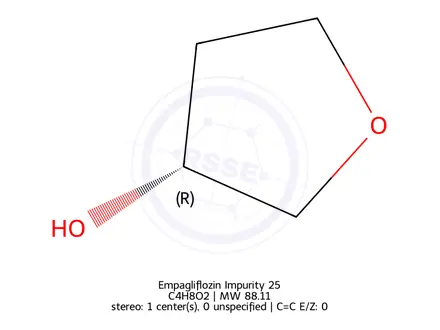 Chemical structure of (R)-Tetrahydrofuran-3-ol