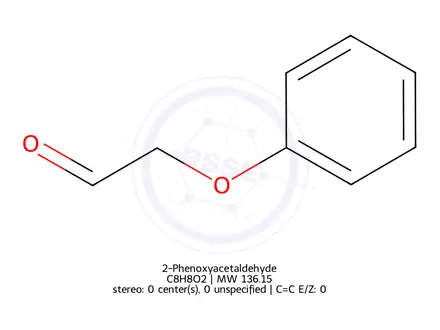Chemical structure of 2-Phenoxyacetaldehyde