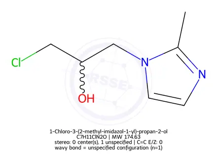 Chemical structure of Ornidazole Impurity 36