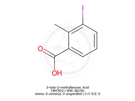 Chemical structure of 3-Iodo-2-methylbenzoic Acid