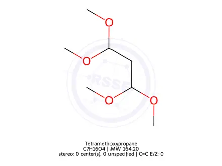 Chemical structure of Tetramethoxypropane