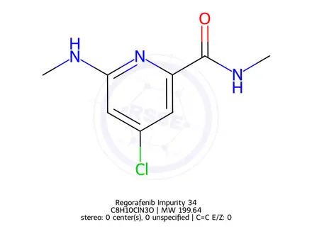 Chemical structure of Regorafenib Impurity 34