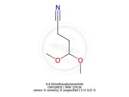 Chemical structure of 4,4-Dimethoxybutanenitrile