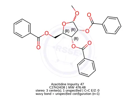 Chemical structure of Azacitidine Impurity 47