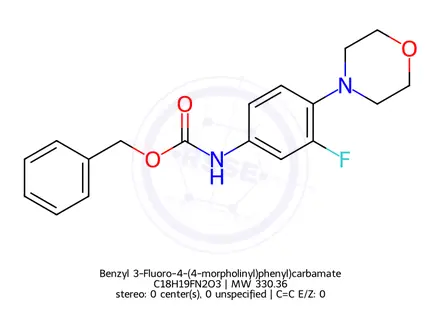 Chemical structure of Linezolid Impurity 9