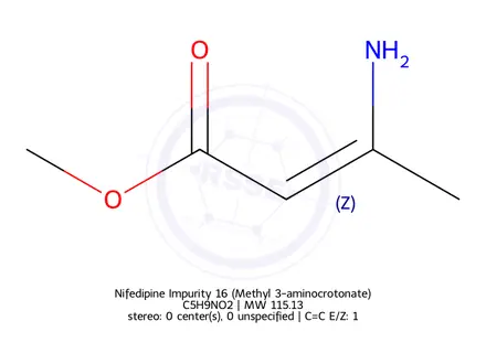 Chemical structure of Amlodipine Impurity 25