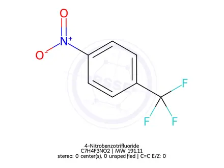 Chemical structure of 4-Nitrobenzotrifluoride