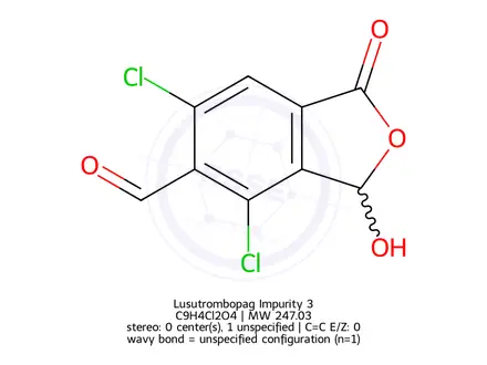 Chemical structure of Lusutrombopag Impurity 3