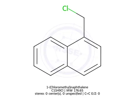Chemical structure of 1-Chloromethyl naphthalene