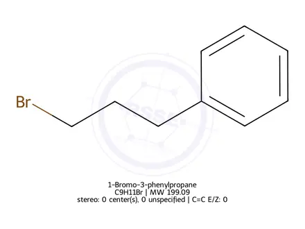 Chemical structure of 1-Bromo-3-phenylpropane