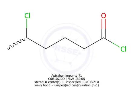 Chemical structure of Apixaban Impurity 71