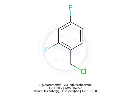 Chemical structure of 1-(Chloromethyl)-2,4-difluorobenzene