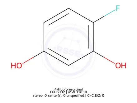 Chemical structure of 4-Fluororesorcinol (BSC)