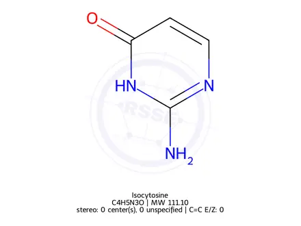 Chemical structure of Isocytosine
