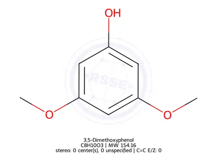 Chemical structure of 3,5-Dimethoxyphenol