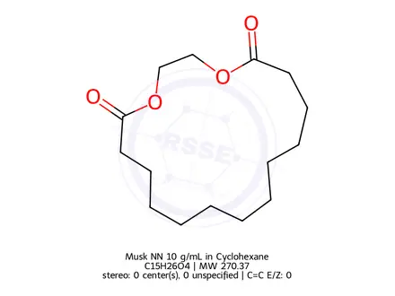 Chemical structure of Musk NN 10 μg/mL in Cyclohexane