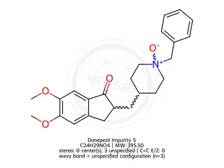 Chemical structure of Donepezil Impurity 5