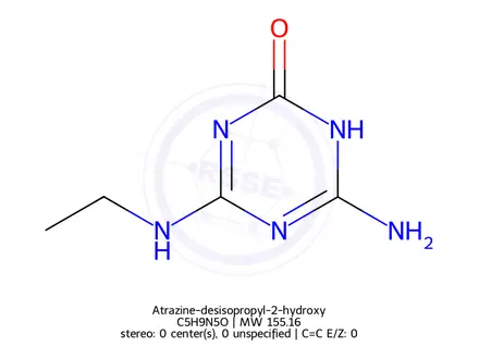 Chemical structure of Atrazine-desisopropyl-2-hydroxy