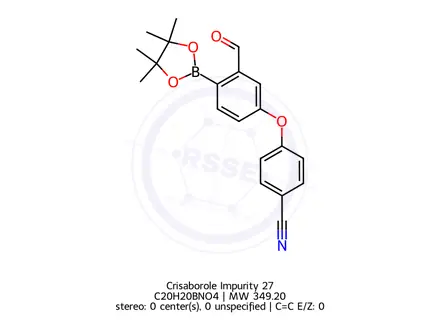 Chemical structure of Crisaborole Impurity 27