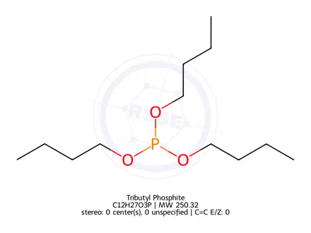 Chemical structure of Tributyl Phosphite