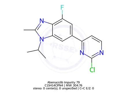 Chemical structure of Abemaciclib Impurity 79