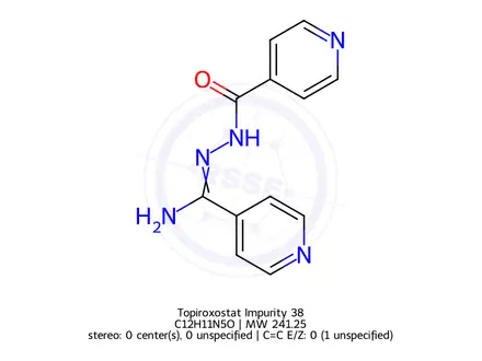 Chemical structure of Topiroxostat Impurity 38