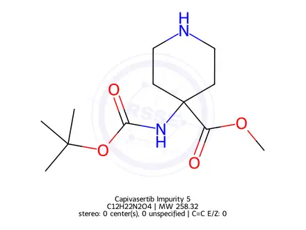 Chemical structure of Capivasertib Impurity 5