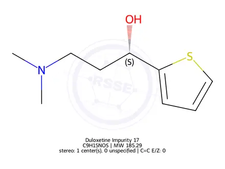 Chemical structure of Duloxetine Impurity 17
