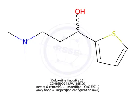 Chemical structure of Duloxetine Impurity 16