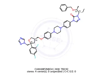 Chemical structure of Posaconazole Impurity 31