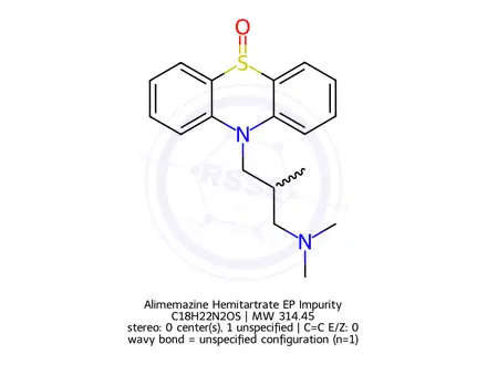 Chemical structure of Alimemazine-Impurity A