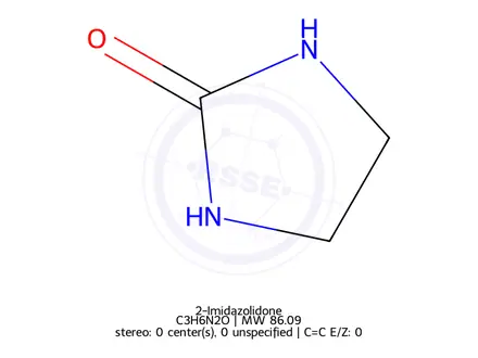 Chemical structure of 2-Imidazolidone