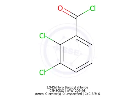 Chemical structure of 2,3-Dichloro Benzoyl chloride