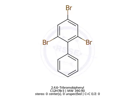 Chemical structure of 2,4,6-Tribromobiphenyl