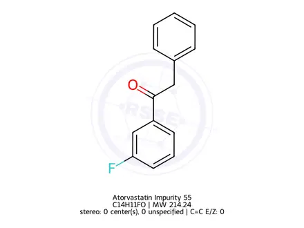 Chemical structure of Atorvastatin Impurity 55