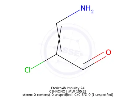 Chemical structure of Etoricoxib Impurity 24