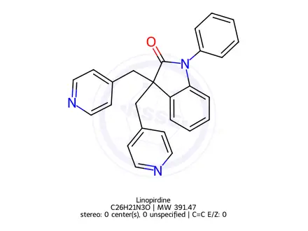 Chemical structure of Linopirdine