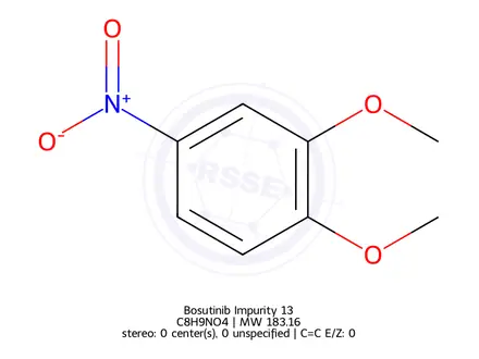 Chemical structure of Bosutinib Impurity 13